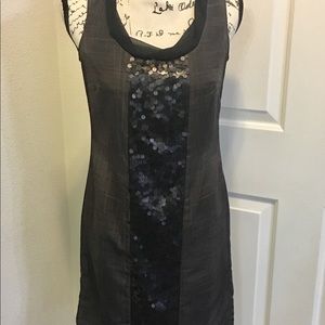 Simply Vera Wang Plaid Sequin Dress